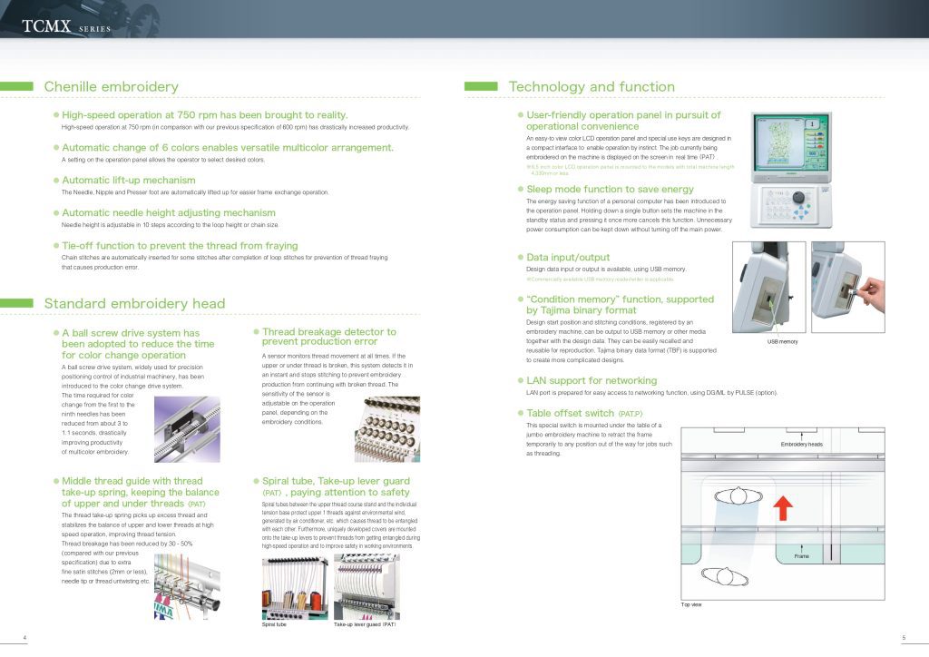 Tajima TCMX – STAR SEWING